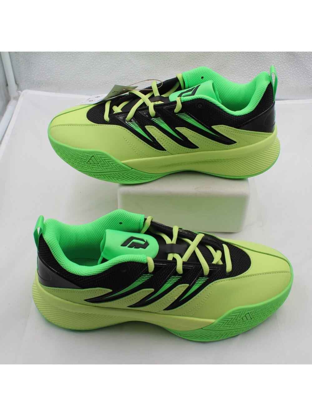 adidas Dame Certified 3 Low Men Size 8 Women 9 Basketball Shoes Pulse Lime Black